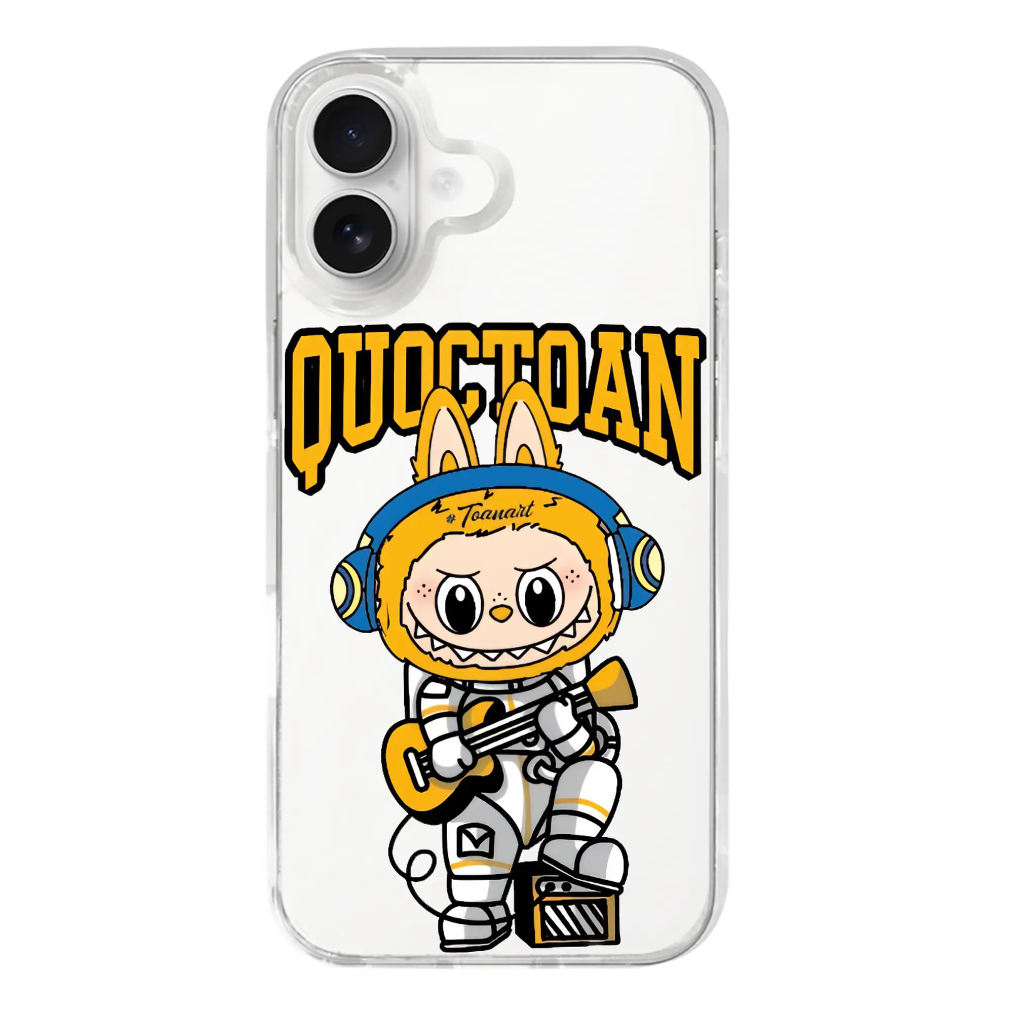 ラブブ グッズ ジモモ - iPhone 17シリーズ 透明スマホケース – 薄型・耐衝撃・精密フィット保護カバー